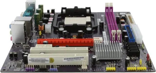 Alt view image 2 of 11 - ECS GeForce6100PM-M2(V3.0) AM3/AM2+/AM2 NVIDIA GeForce 6150SE/nForce 430 Micro ATX AMD Motherboard