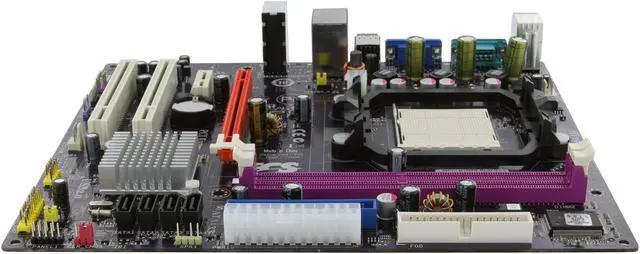 Alt view image 4 of 11 - ECS GeForce6100PM-M2(V3.0) AM3/AM2+/AM2 NVIDIA GeForce 6150SE/nForce 430 Micro ATX AMD Motherboard