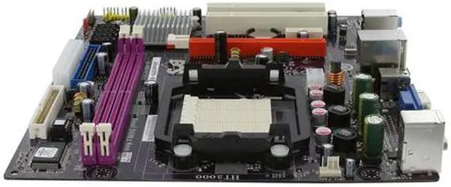 Alt view image 6 of 11 - ECS GeForce6100PM-M2(V3.0) AM3/AM2+/AM2 NVIDIA GeForce 6150SE/nForce 430 Micro ATX AMD Motherboard