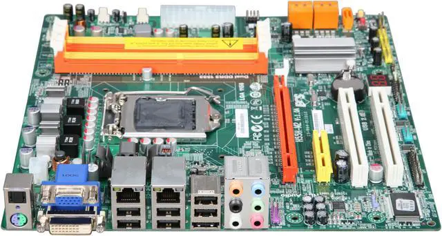 Alt view image 2 of 5 - ECS H55H-M2 LGA 1156 Intel H55 Micro ATX Intel Motherboard