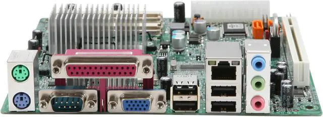 Alt view image 2 of 5 - ECS TIGD-CI3(1.0) Intel Atom D525 (1.8GHz, Dual Core) Intel NM10 Mini ITX Motherboard / CPU Combo