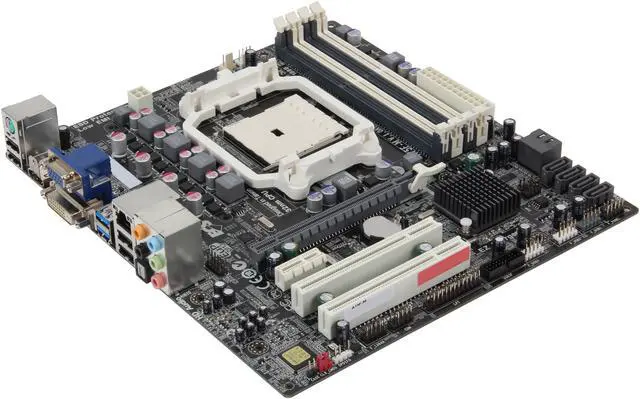 Main image of ECS A75F-M FM1 AMD A75 (Hudson D3) USB 3.0 HDMI Micro ATX AMD Motherboard