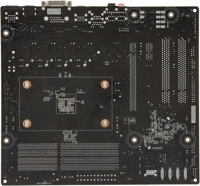 Alt view image 4 of 5 - ECS A75F-M FM1 AMD A75 (Hudson D3) USB 3.0 HDMI Micro ATX AMD Motherboard