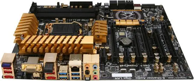 Alt view image 2 of 5 - ECS Golden Z77H2-AX(1.0) LGA 1155 Intel Z77 HDMI USB 3.0 ATX Intel Motherboard