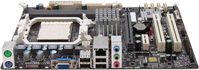 Alt view image 2 of 5 - ECS A960M-M3 AM3+ AMD 760G + SB710 Micro ATX AMD Motherboard