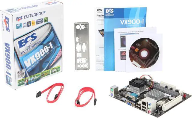 Alt view image 5 of 5 - ECS VX900-I (v1.0A)  VIA L2007 (1.6G, 800MHz) VIA VX900 Mini ITX Motherboard / CPU Combo