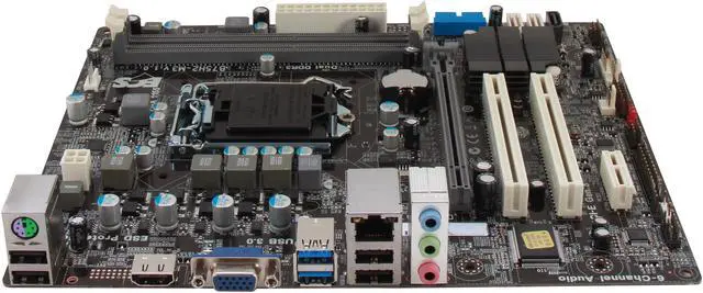 Alt view image 2 of 5 - ECS B75H2-M3(1.0) LGA 1155 Intel B75 HDMI USB 3.0 Micro ATX Intel Motherboard