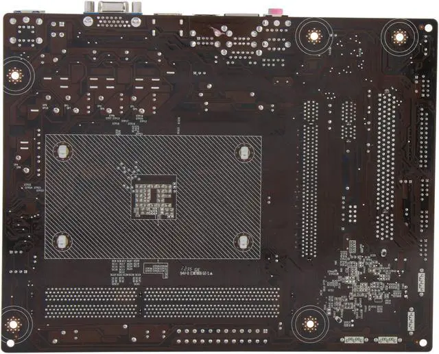 Alt view image 4 of 5 - ECS A55F2-M3(1.0) FM2 AMD A55 (Hudson D2) HDMI Micro ATX AMD Motherboard