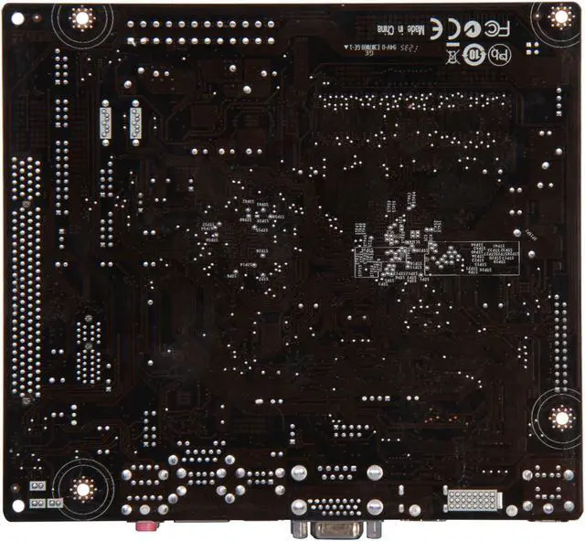 Alt view image 4 of 5 - ECS CDC-M/D2550(1.0) Intel Atom D2550 Intel NM10 Micro ATX Motherboard / CPU / VGA Combo