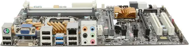 Alt view image 2 of 6 - ECS Z77H2-A4 v1.1 LGA 1155 Intel Z77 HDMI USB 3.0 ATX Intel Motherboard with UEFI BIOS