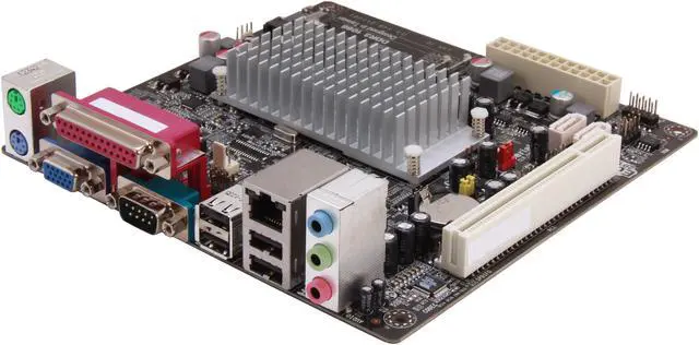Main image of ECS CDC-I/D2550 v1.0 Intel Atom D2500 Intel NM10 Mini ITX Motherboard / CPU Combo