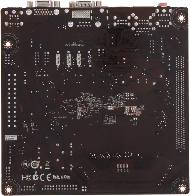 Alt view image 4 of 5 - ECS NM70-I v1.0 Intel Celeron 1037U 1.80GHz BGA1023 Intel NM70 Mini ITX Motherboard / CPU Combo