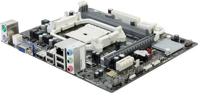 Main image of ECS A55F2-M4(1.0) FM2 AMD A55 (Hudson D2) Micro ATX AMD Motherboard