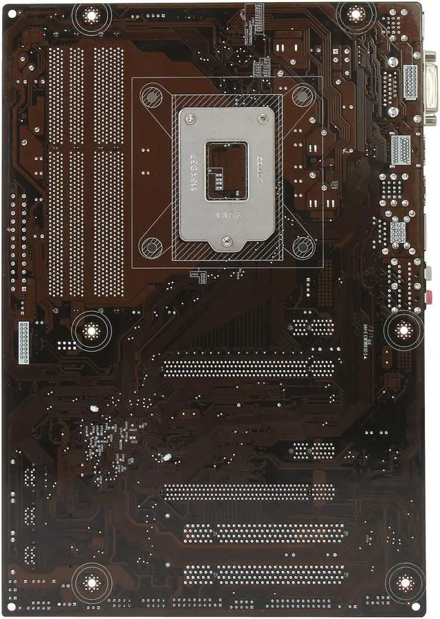 Alt view image 4 of 5 - ECS Z87H3-A4(1.0) LGA 1150 Intel Z87 HDMI USB 3.0 ATX Intel Motherboard