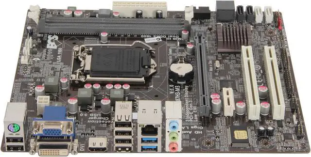 Alt view image 2 of 5 - ECS H87H3-M3(1.0) LGA 1150 Intel H87 HDMI USB 3.0 Micro ATX Intel Motherboard