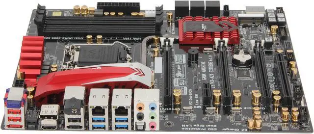 Alt view image 2 of 5 - L337 Gaming GANK MACHINE Z87H3-A2X EXTREME LGA 1150 Intel Z87 HDMI SATA 6Gb/s USB 3.0 ATX Intel Motherboard
