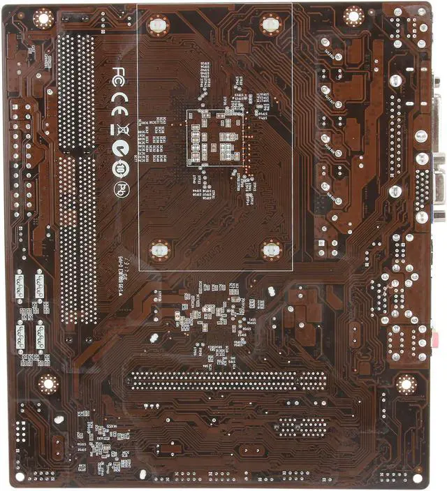 Alt view image 4 of 5 - ECS A960M-M4 (1.0) AM3+ AMD 760G HDMI Micro ATX AMD Motherboard