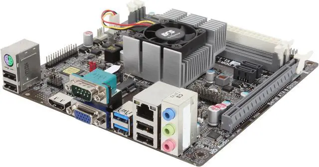 Main image of ECS KBN-I/5200 AMD A6-5200 Quad Core processor Mini ITX Motherboard / CPU / VGA Combo