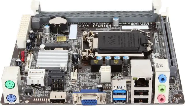 Alt view image 2 of 5 - ECS H81H3-I/HDMI (V1.0) LGA 1150 Intel H81 HDMI USB 3.0 Mini ITX Intel Motherboard