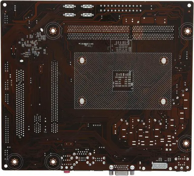 Alt view image 4 of 5 - ECS A55F2P-M2 (V1.0) FM2+ / FM2 AMD A55 (Hudson D2) Micro ATX AMD Motherboard