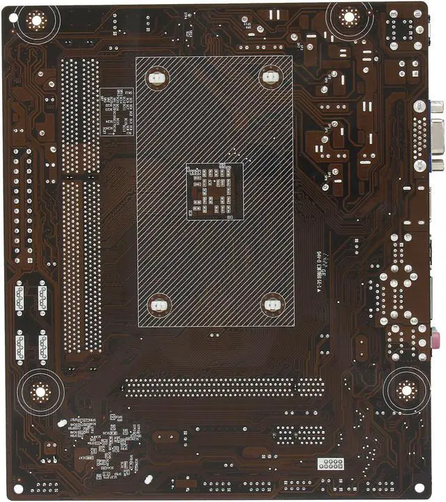 Alt view image 4 of 5 - ECS A58F2P-M4(1.0) FM2+ / FM2 AMD A58 (Bolton D2) HDMI Micro ATX AMD Motherboard