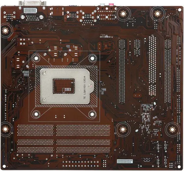 Alt view image 4 of 5 - ECS Z97-PK(V1.0) LGA 1150 Intel Z97 HDMI USB 3.0 Micro ATX Intel Motherboard