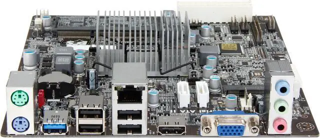 Alt view image 2 of 5 - ECS BAT-I(1.2)/J1900 Intel Celeron J1900 2.0 GHz Mini ITX Motherboard / CPU / VGA Combo