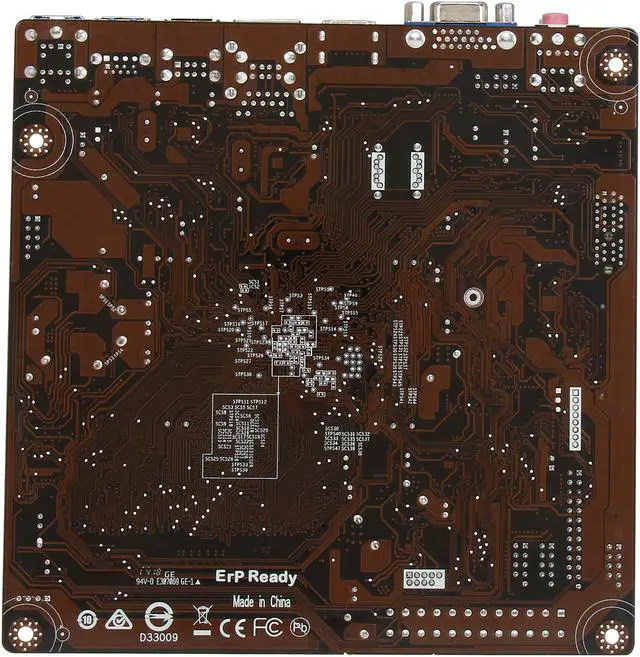 Alt view image 4 of 5 - ECS BAT-I(1.2)/J1900 Intel Celeron J1900 2.0 GHz Mini ITX Motherboard / CPU / VGA Combo