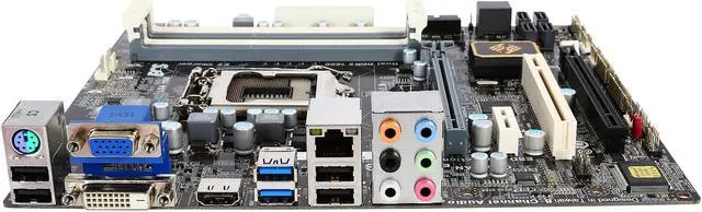 Alt view image 2 of 5 - ECS Z97M-PK LGA 1150 Intel Z97 HDMI USB 3.0 Micro ATX Intel Motherboard