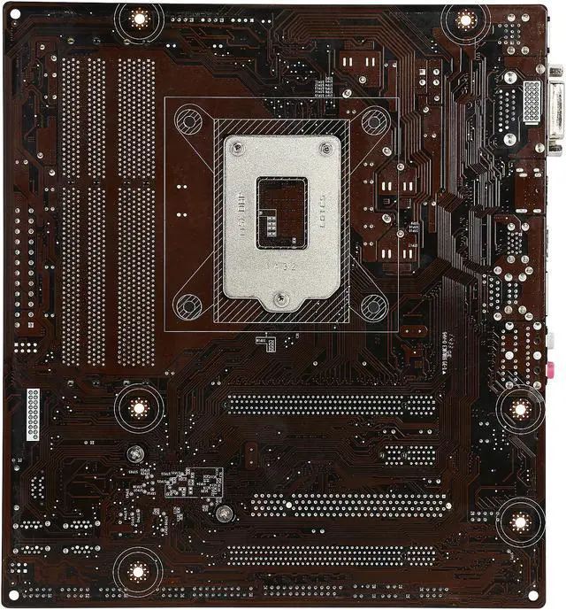 Alt view image 4 of 5 - ECS Z97M-PK LGA 1150 Intel Z97 HDMI USB 3.0 Micro ATX Intel Motherboard