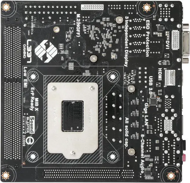Alt view image 4 of 5 - ECS Z97I-DRONE (V1.0A) LGA 1150 Intel Z97 HDMI USB 3.0 Mini ITX Motherboards - Intel