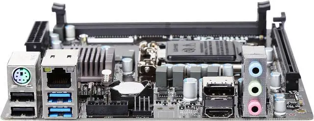 Alt view image 2 of 5 - ECS H110I-C4P LGA 1151 Intel H110 HDMI USB 3.0 Mini ITX Motherboards - Intel