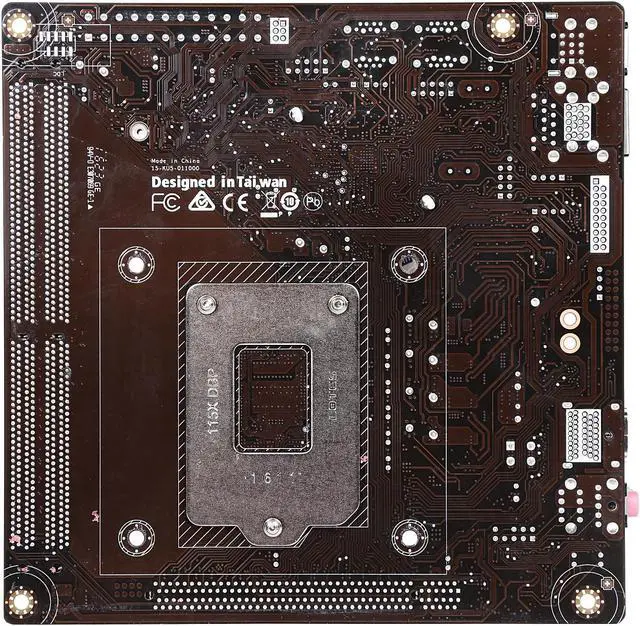Alt view image 4 of 5 - ECS H110I-C4P LGA 1151 Intel H110 HDMI USB 3.0 Mini ITX Motherboards - Intel