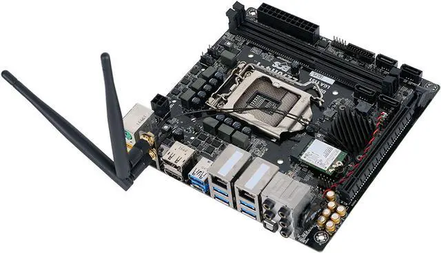 Main image of ECS Z270H4-I Intel Z270 LGA 1151 Dual LAN HDMI M.2 SATA 6Gb/s USB 3.0 Mini ITX Intel Motherboard