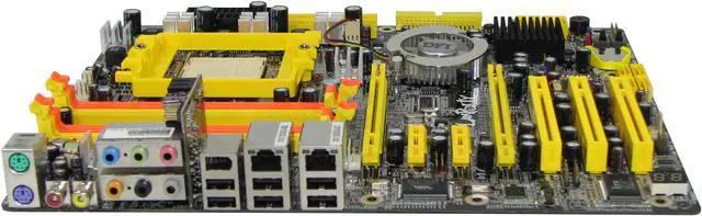 Main image of DFI Lanparty UT CFX3200-DR 939 ATI CrossFire Radeon Xpress 3200 ATX AMD Motherboard