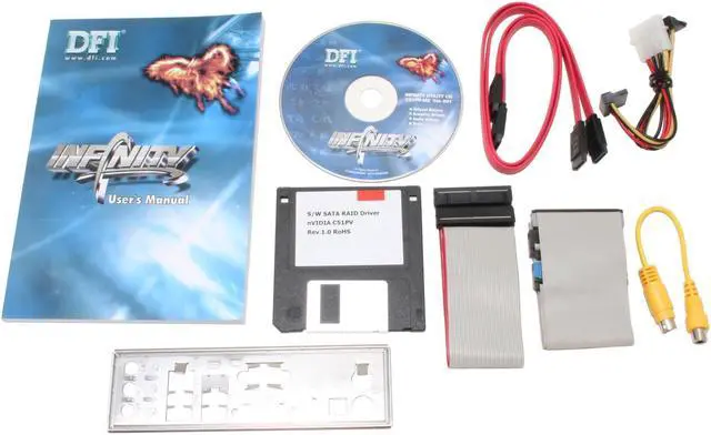 Alt view image 5 of 6 - DFI C51PV-M2/G Infinity AM2 NVIDIA GeForce 6150 ATX AMD Motherboard