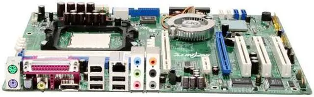 Alt view image 2 of 6 - DFI CFX3200 M2/G Infinity AM2 ATI CrossFire Radeon Xpress 3200 ATX AMD Motherboard