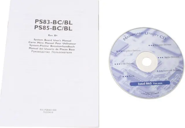 Alt view image 6 of 7 - DFI PS85-BL Rev. B Socket 478 Intel 865G ATX Intel Motherboard