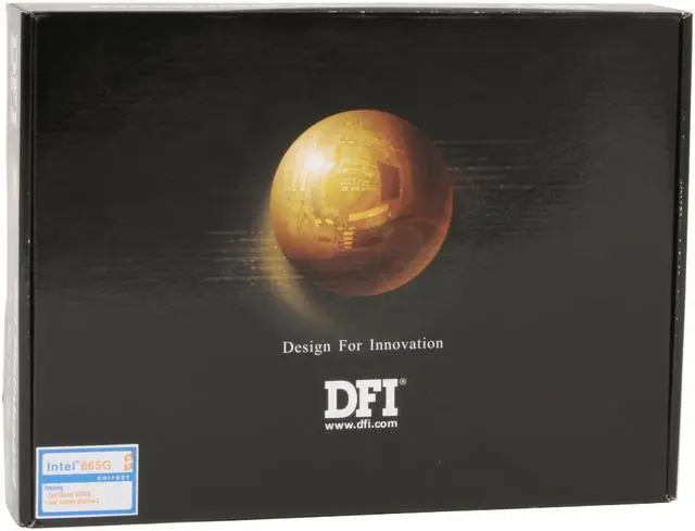 Alt view image 7 of 7 - DFI PS85-BL Rev. B Socket 478 Intel 865G ATX Intel Motherboard