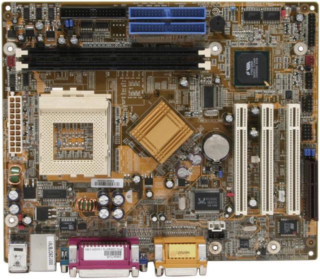Alt view image 3 of 7 - DFI CM33-TL/G Socket 370 VIA 8601T Micro ATX Intel Motherboard