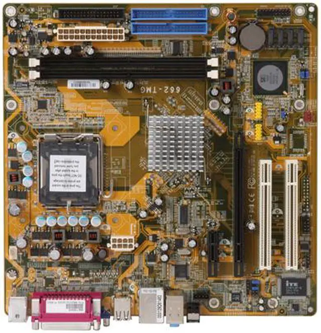 Alt view image 3 of 5 - DFI 662-TMG/G LGA 775 SiS 662 Micro ATX Intel Motherboard