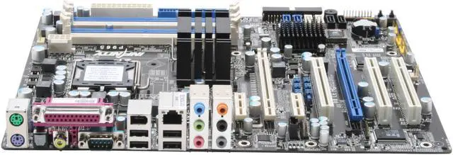 Alt view image 2 of 7 - DFI INFINITY P965-S LGA 775 Intel P965 Express ATX Intel Motherboard