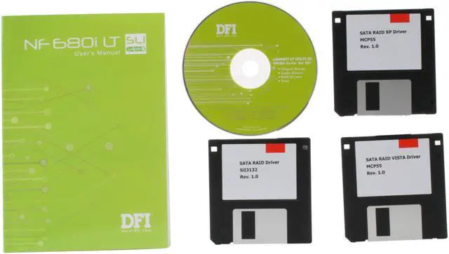 Alt view image 8 of 9 - DFI LP UT NF680I LT SLI-T2 LGA 775 NVIDIA nForce 680i LT SLI ATX Intel Motherboard