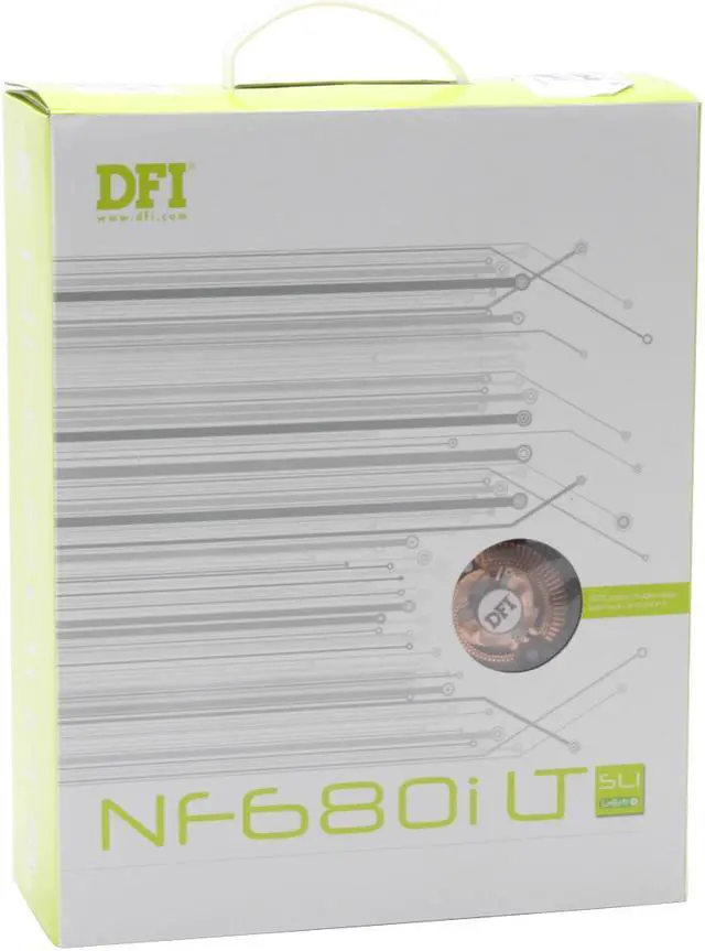 Alt view image 9 of 9 - DFI LP UT NF680I LT SLI-T2 LGA 775 NVIDIA nForce 680i LT SLI ATX Intel Motherboard