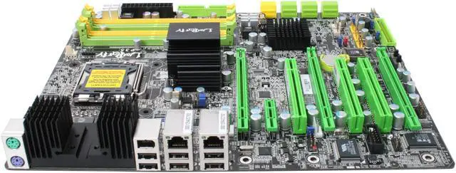 Alt view image 2 of 11 - DFI LP LT P35 T2R LGA 775 Intel P35 ATX Intel Motherboard