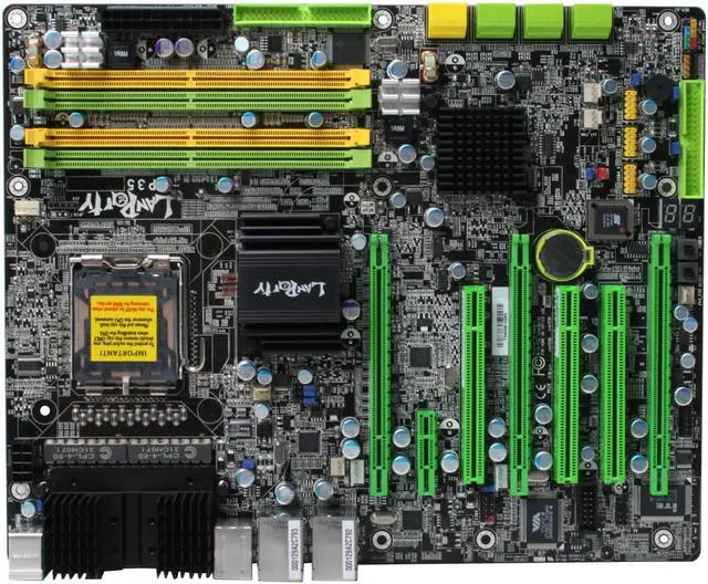 Alt view image 3 of 11 - DFI LP LT P35 T2R LGA 775 Intel P35 ATX Intel Motherboard