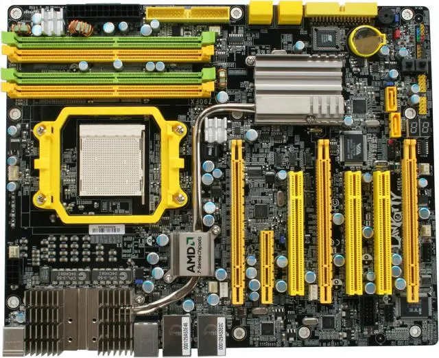 Alt view image 3 of 8 - DFI LP UT 790FX-M2R AM2+/AM2 AMD 790FX ATX AMD Motherboard