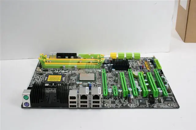 Alt view image 2 of 17 - DFI LP LT X38-T2R LGA 775 Intel X38 ATX Intel Motherboard