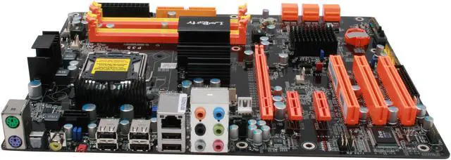 Alt view image 2 of 7 - DFI LANPARTY DK P35-T2RS LGA 775 Intel P35 ATX Intel Motherboard