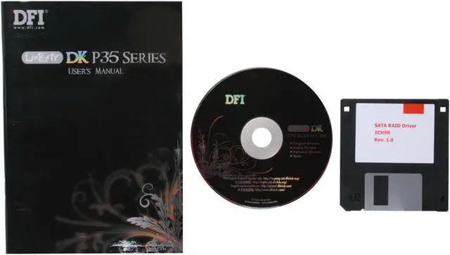 Alt view image 6 of 7 - DFI LANPARTY DK P35-T2RS LGA 775 Intel P35 ATX Intel Motherboard
